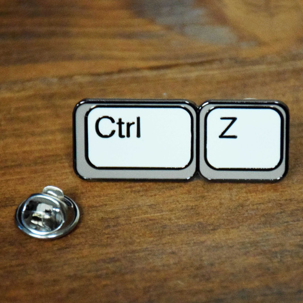 Lifebeats Let's Reset - CTRL Z Enamel Pin