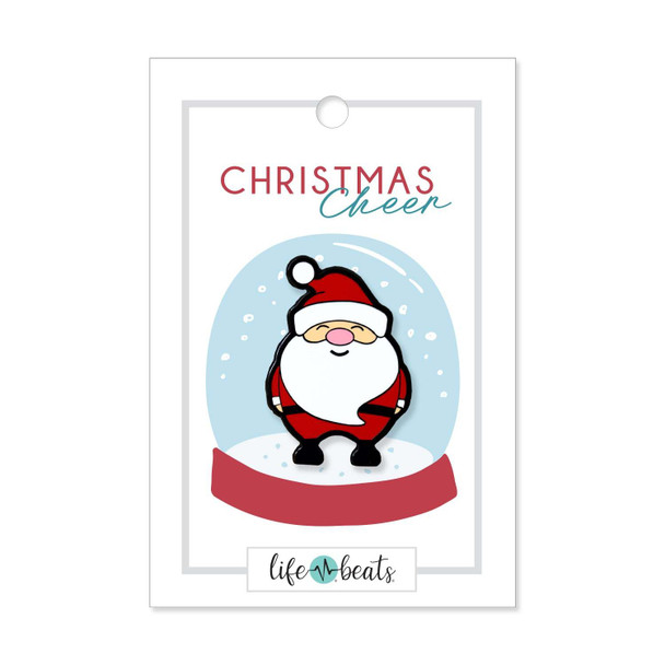 Lifebeats Santa - St. Nick Enamel Pin Lifebeats Santa - St. Nick Enamel Pin
