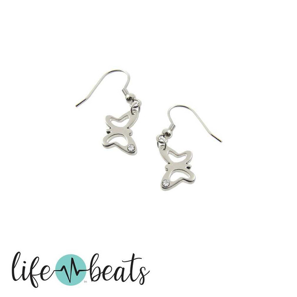 Lifebeats Begin to Fly Butterfly Earrings Lifebeats Begin to Fly Butterfly Earrings