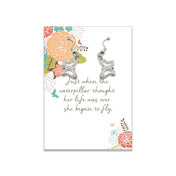 Lifebeats Begin to Fly Butterfly Earrings Lifebeats Begin to Fly Butterfly Earrings