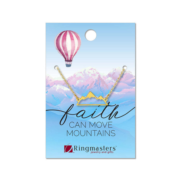 Lifebeats Faith Can Move Mountains Necklace