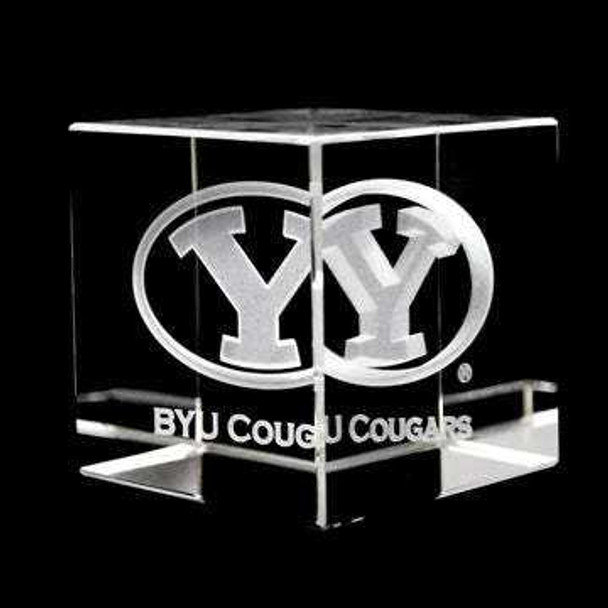 BYU Cougars Crystal Cube