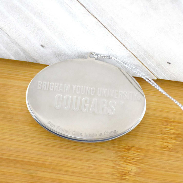 BYU Cougars Glass Y Logo Ornament