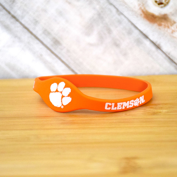 Clemson Tigers Silicone Bracelet