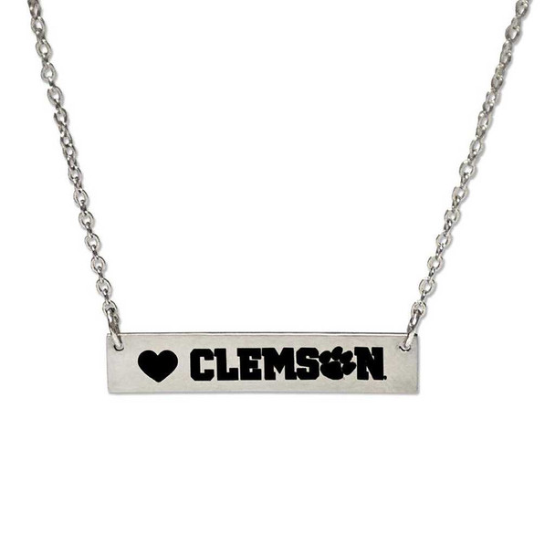 Clemson Tigers Bar Necklace product image at NuMercy