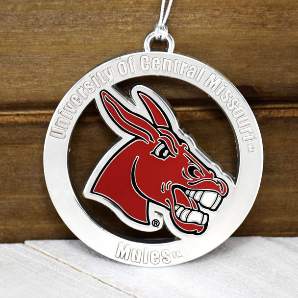 Central Missouri Mules Ornament
