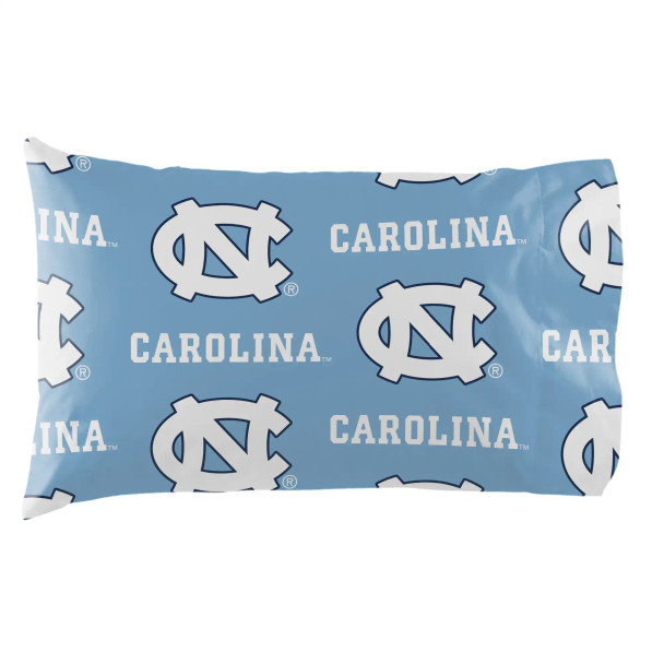 UNC North Carolina Tar Heels Rotary Queen Bed in a Bag Set