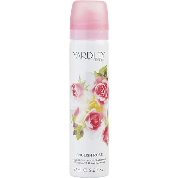 Yardley English Rose Body Spray (New Packaging) 2.6 oz