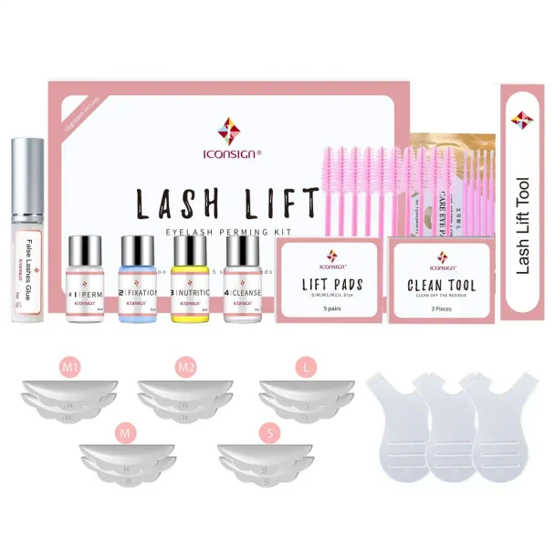 Upgrade Version Lash Lift Kit ICONSIGN Lifting Perm Eyelash Eyes Makeup Tools product image at NuMercy