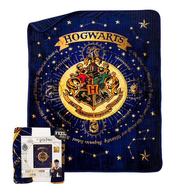 Harry Potter House of Hogwarts Silk Touch Throw Blanket