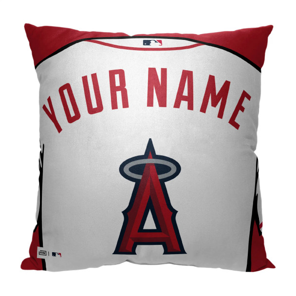 Los Angeles Angels MLB Jersey Personalized Pillow