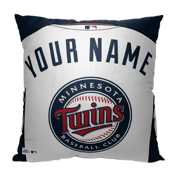 Minnesota Twins MLB Jersey Personalized Pillow