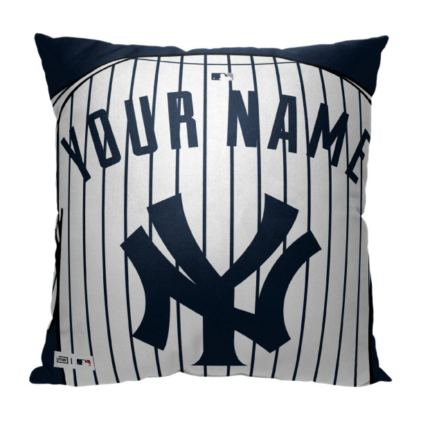 New York Yankees MLB Jersey Personalized Pillow