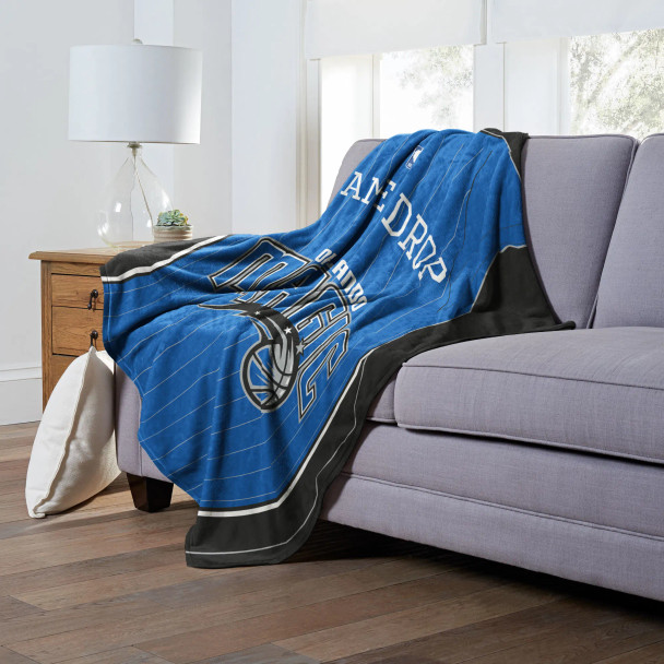 Orlando Magic NBA Jersey Personalized Silk Touch Throw Blanket