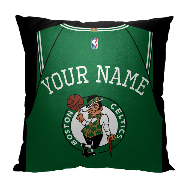 Boston Celtics NBA Jersey Personalized Pillow