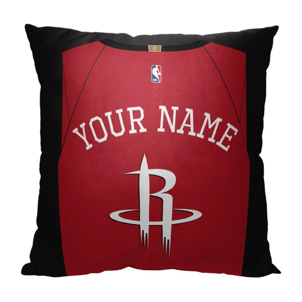 Houston Rockets NBA Jersey Personalized Pillow