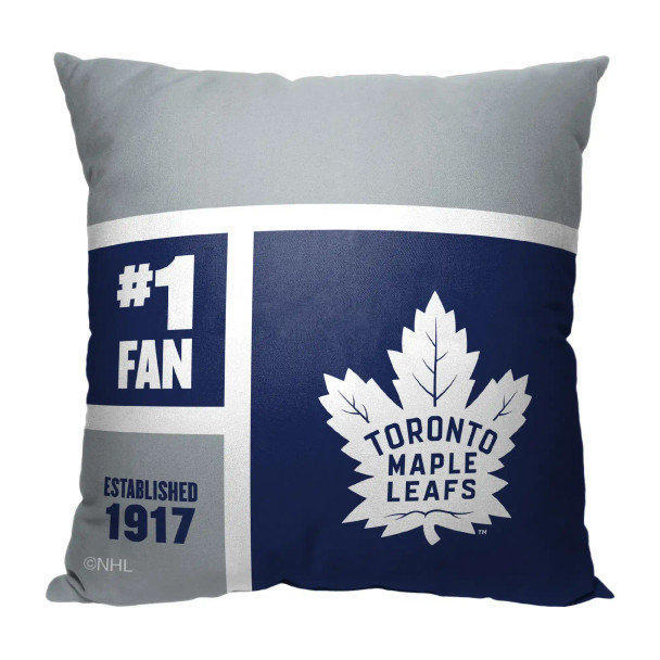 Toronto Maple Leafs NHL Colorblock Personalized Pillow