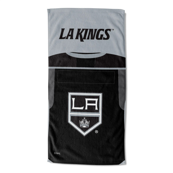 Los Angeles Kings NHL Jersey Personalized Beach Towel