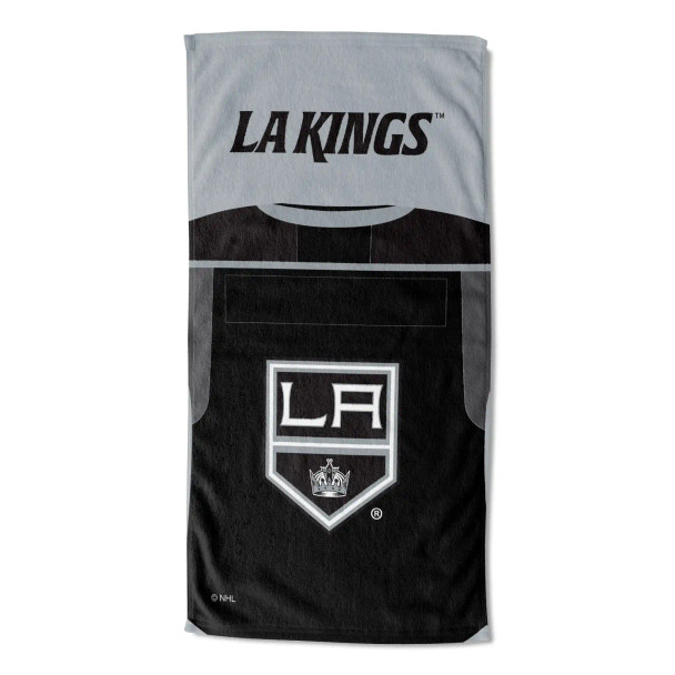 Los Angeles Kings NHL Jersey Personalized Beach Towel