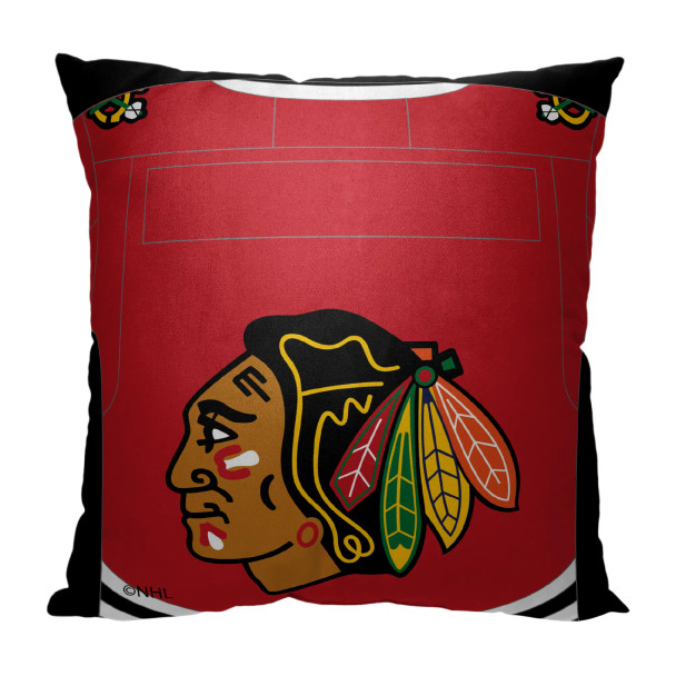 Chicago Blackhawks NHL Jersey Personalized Pillow