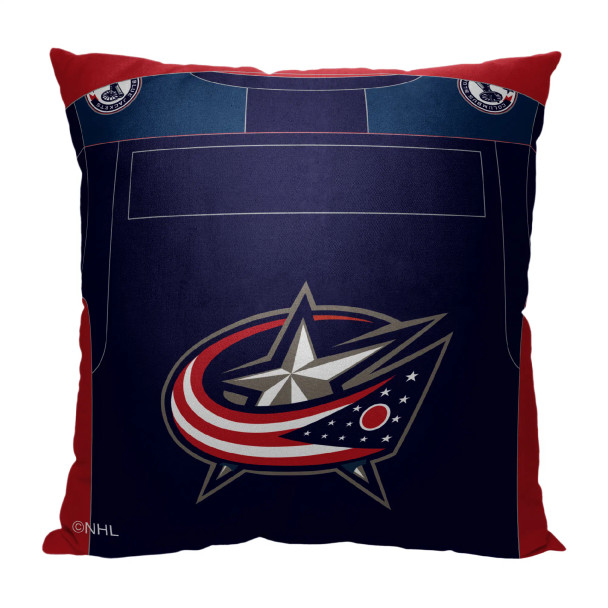 Columbus Blue Jackets NHL Jersey Personalized Pillow