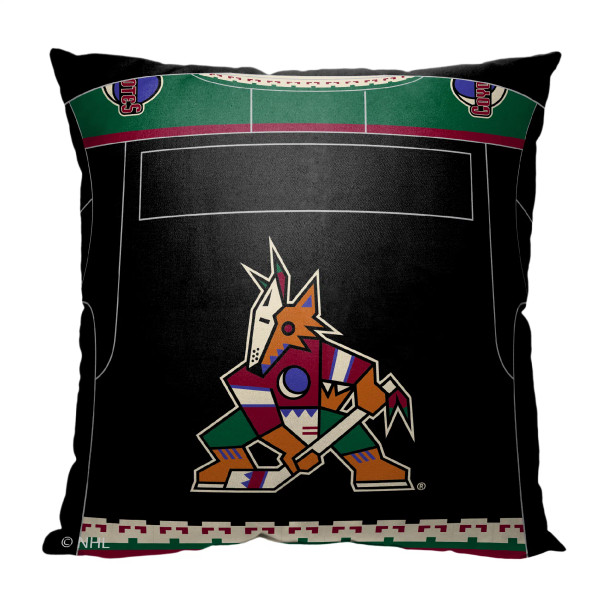 Arizona Coyotes NHL Jersey Personalized Pillow