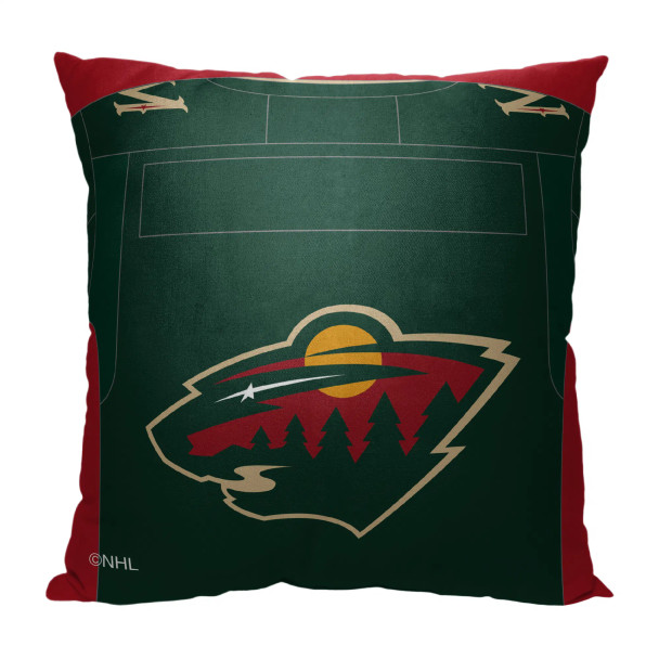 Minnesota Wild NHL Jersey Personalized Pillow