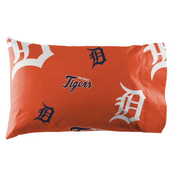 Detroit Tigers MLB Queen Bed In a Bag Set