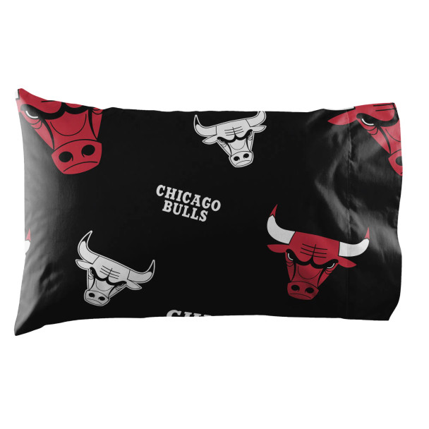 Chicago Bulls NBA Queen Bed In a Bag Set