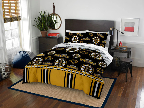 Boston Bruins NHL Full Bed in a Bag Set