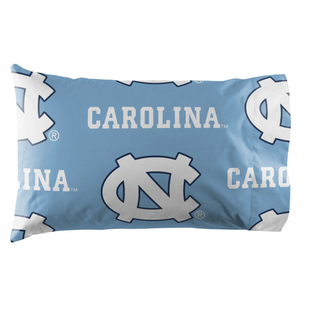 UNC Tar Heels Twin Rotary Bed In a Bag Set