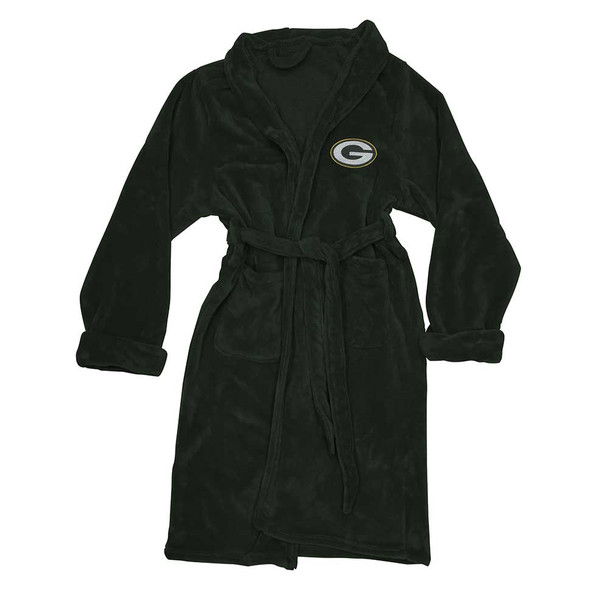 Green Bay Packers NFL Men's L/XL Silk Touch Bath Robe