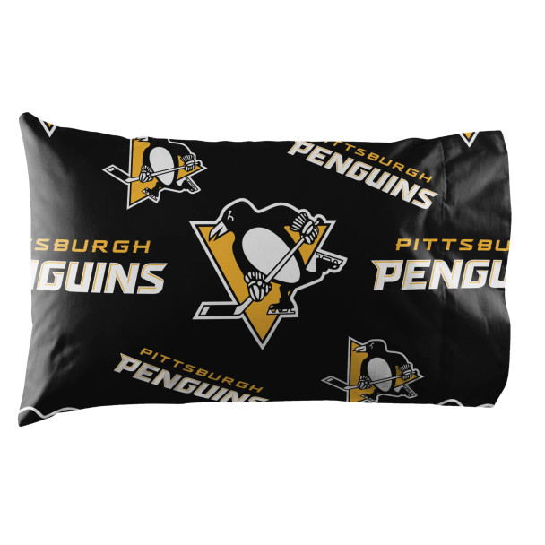 Pittsburgh Penguins NHL Twin Bed In a Bag Set