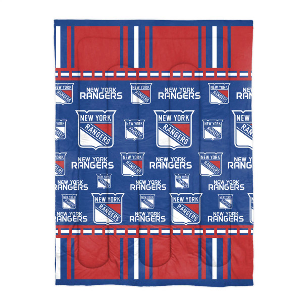 New York Rangers NHL Twin Bed In a Bag Set
