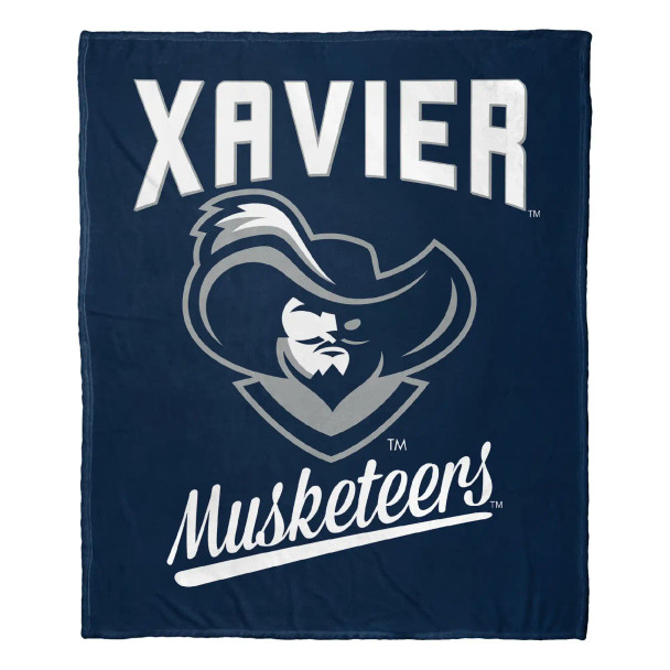 Xavier Musketeers 'Alumni' Silk Touch Throw Blanket