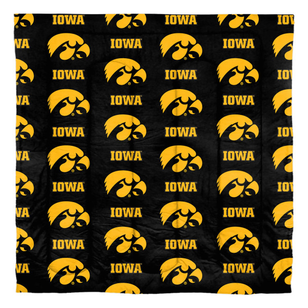 Iowa Hawkeyes Queen Bed in a Bag Set