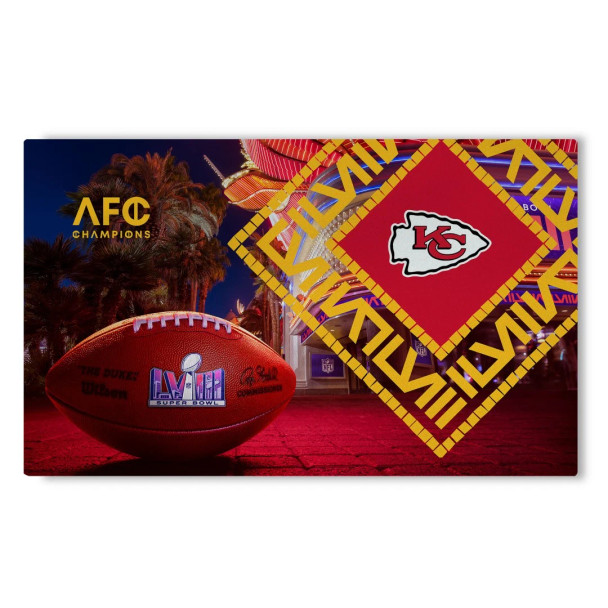 Kansas City Chiefs NFL Super Bowl LVIII "Arrival Participant" 36" × 62" Washable Rug