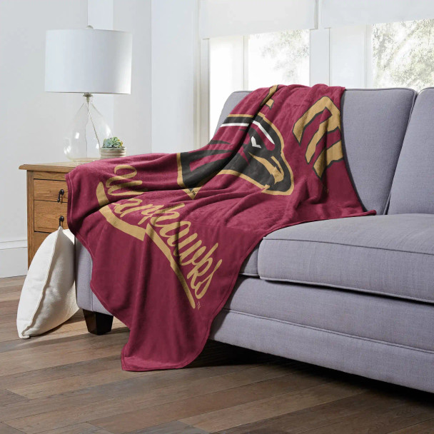 Louisiana Monroe Warhawks 'Alumni' Silk Touch Throw Blanket