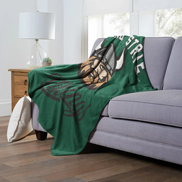 Cleveland State Vikings 'Alumni' Silk Touch Throw Blanket