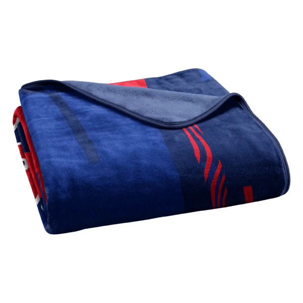 NCAA Digitize Mississippi Rebels Raschel Throw Blanket