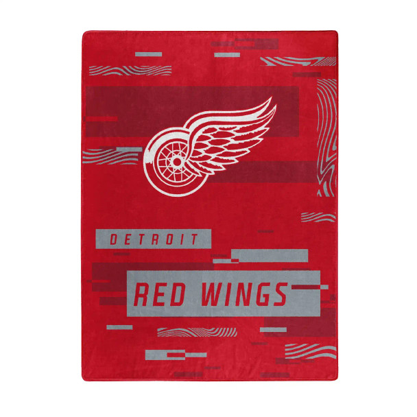 NHL Digitize Detroit Red Wings Raschel Throw Blanket