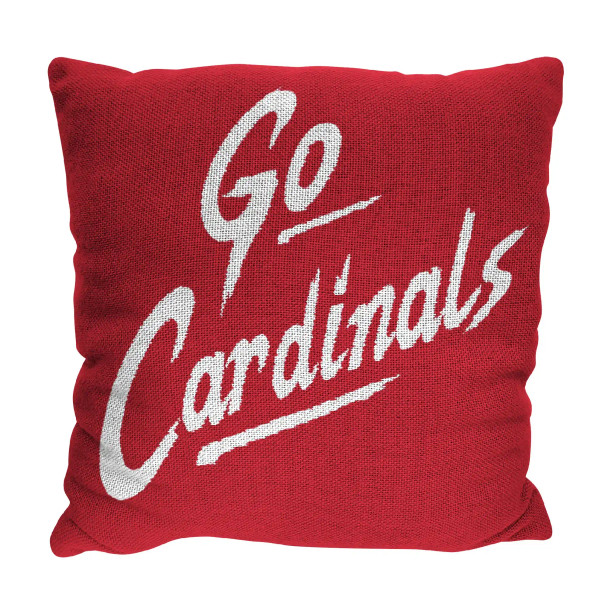 NCAA Lamar Cardinals Invert Woven Pillow