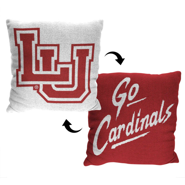 NCAA Lamar Cardinals Invert Woven Pillow