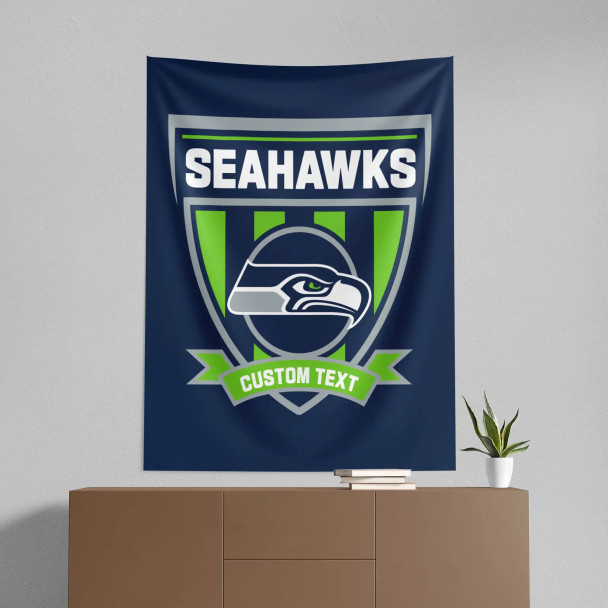 NFL Seattle Seahawks Allegiance Personalized Wall Hanging