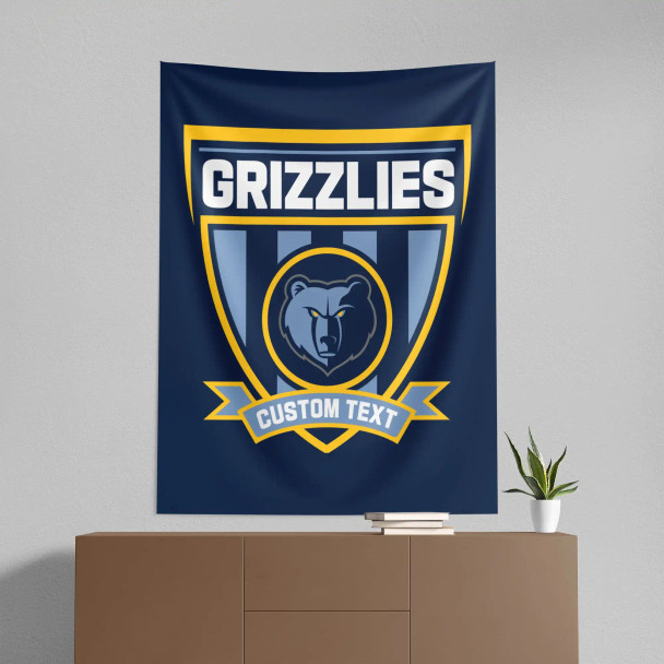 NBA Memphis Grizzlies Allegiance Personalized Wall Hanging