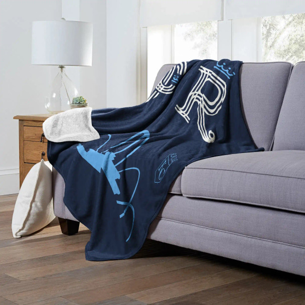 MLB Kansas City Royals City Connect Silk Touch Sherpa Throw Blanket