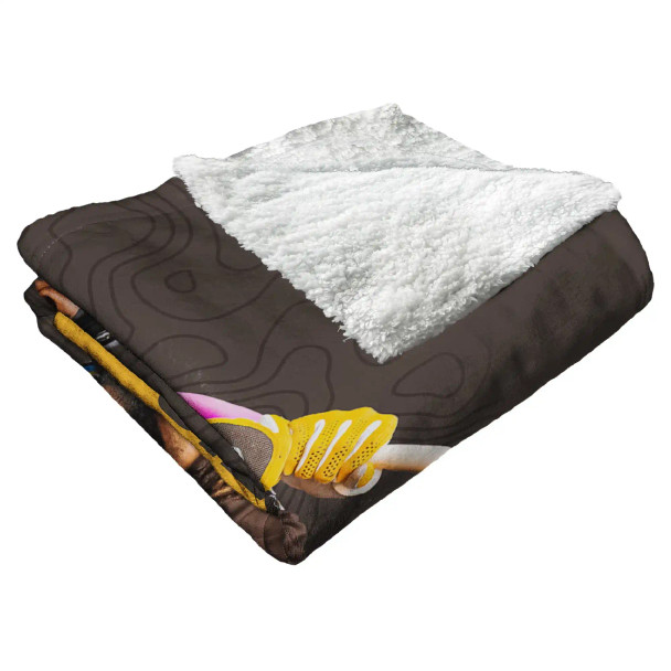 MLB San Diego Padres Fernando Tatis Jr. Silk Touch Sherpa Throw Blanket