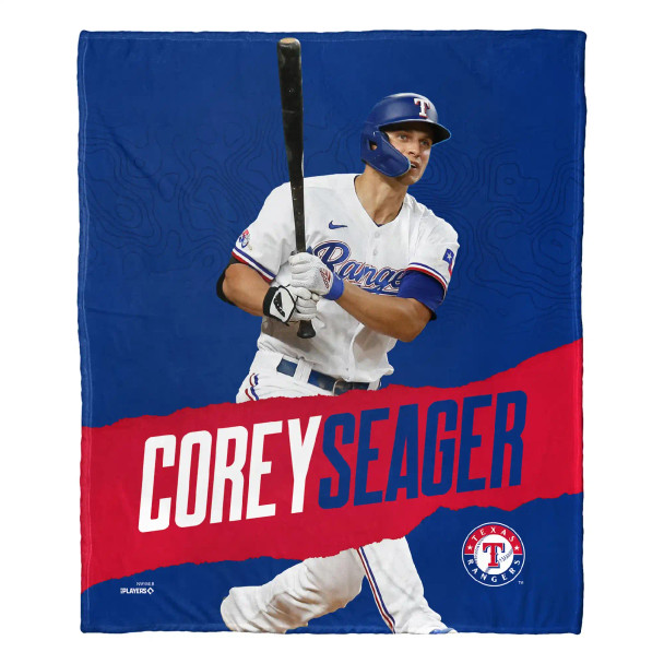 MLB Texas Rangers Corey Seager Silk Touch Throw Blanket