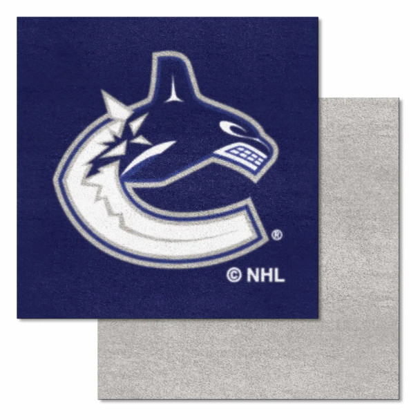 NHL Vancouver Canucks 18" x 18" Carpet Tiles