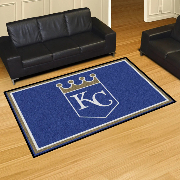 MLB Kansas City Royals 5' x 8' Plush Rug